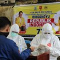 Kegiatan Rapid Test yang diberikan oleh Ketua Komisi I DPR dari Fraksi Golkar, Meutya Hafid.