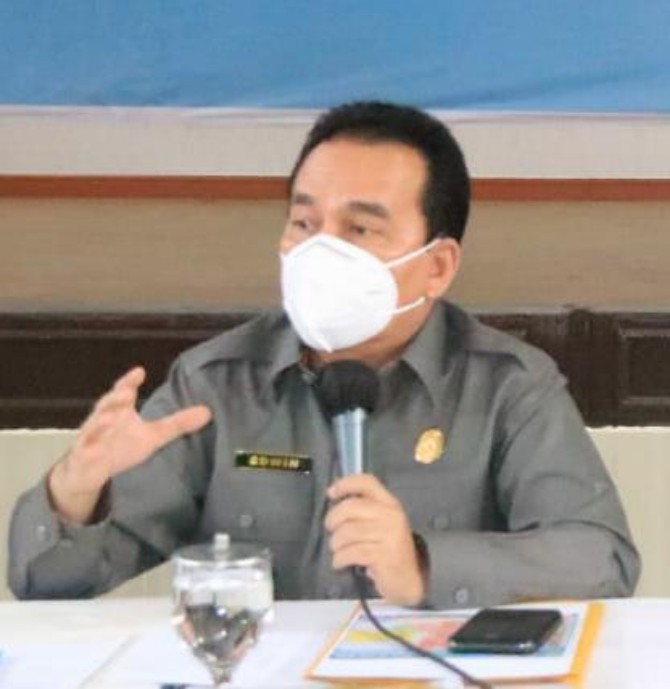 Kadis Kesehatan Kota Medan yang juga Wakil Ketua GTPP Covid-19 Kota Medan, Edwin Effendi