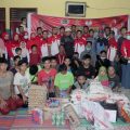 Forum Komunikasi Studi Mahasiswa Kekaryaan (Fokusmaker) peringati hari jadi ke 38 tahun dengan berbagi kepada para anak panti asuhan.