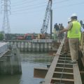 Jembatan Titi Dua Sicanang Mulai Dibangun, Akhyar Pantau Terus Pengerjaan