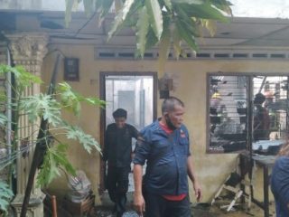Kebakaran Rumah Jalan Dorowati Lorong Gereja, Kecamatan Medan Perjuangan, Kota Medan, Selasa (25/8/2020) sekitar pukul 14.00 WIB.