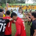 Peninjauan kesiapan PSMS Medan di Stadion Kebun Bunga, Selasa (25/8/2020).