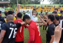 Peninjauan kesiapan PSMS Medan di Stadion Kebun Bunga, Selasa (25/8/2020).