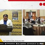 Pengumuman secara virtual oleh Tim Pemenangan Pilkada (TPP) DPP PKS lewat streaming Youtube PKS TV, Sabtu (29/8/2020).