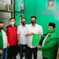 Penyerahan Rekomendasi kepada Bobby Nasution dan Aulia Rachman yang hadir di Kantor DPW PPP maupun DPW NasDem Sumut.