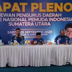 Rapat Pleno Dewan Pengurus Daerah Komite Nasional Pemuda Indonesia (KNPI) Sumatera Utara.
