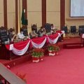 Rapat paripurna yang diselenggarakan di DPRD Kota Medan