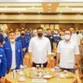 Acara konsolidasi dan silaturrahim Partai Amanat Nasional (PAN) yang di hadiri oleh Bobby Afif Nasution dan Aulia Rachman di Emerald Garden Medan, Selasa (15/9/2020) malam.