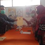 KPU Kota Medan menerima berkas perbaikan Paslon Bobby-Aulia, Rabu (16/9/2020).