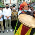 Bobby Nasution - Aulia Rachman saat acara temu ramah dan silaturahmi dengan Forum Minang Bersatu, Rabu (16/9/2020).