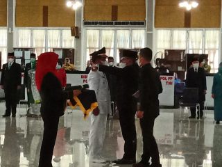Gubernur Sumatera Utara (Sumut) Edy Rahmayadi melantik 10 Pejabat Sementara (Pjs) Kepala Daerah (KDh), Jumat (25/9/2020)