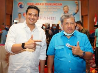 Muhammad Bobby Afif Nasution dan Fahri Hamzah