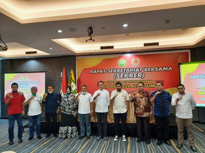 Rapat Sekretariat Bersama (Sekbar) PON XXI Aceh-Sumut