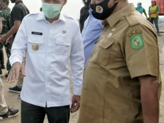 Pjs Walikota Medan, Arief Sudarto Tri nugroho dan Kabaharkam Polri, Komjen Pol Agus Andrianto.