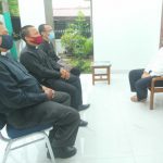 Forum Komunikasi Pendeta Kota Medan saat mengunjungi rumah Calon Walikota Medan nomor urut 1, Akhyar Nasution.