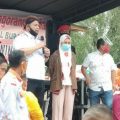 bakal calon Bupati dan Wakil Bupati Asahan, Rosmansyah dan Winda Fitrika janjikan perubahan untuk Asahan.