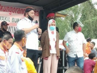 bakal calon Bupati dan Wakil Bupati Asahan, Rosmansyah dan Winda Fitrika janjikan perubahan untuk Asahan.