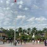 Upacara Bendera memperingati Hari Proklamasi di Medan dilaksanakan di Lapangan Merdeka Medan, Selasa (6/10/2020).
