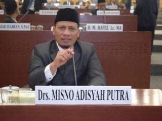 Ketua Fraksi Partai Keadilan Sejahtera (PKS) DPRD Sumut, Misno Adisyah Putra
