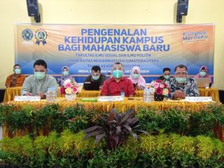 PKKMB secara virtual digelar FISIP UMSU