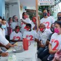 Bobby Nasution saat belusukan di Kelurahan Petisah Tengah.