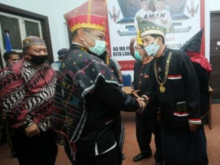 Masyarakat dari etnis Pakpak Bharat di Medan nyatakan dukung Akhyar - Salman (AMAN).