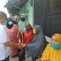 Agenda sosialisasi bersama Relawan Mujahidin Medan, Jalan Tanduan Gang Pilitan, Medan, Kamis (22/10/2020).