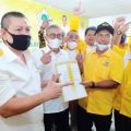 Musyawarah Kecamatan (Muscam) Golkar Medan Helvetia di Wisma PHI Jl Gatot Subroto Medan.