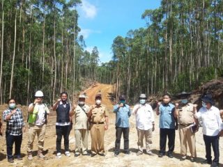 Pemprov Sumut saat berkunjung ke Toba Caldera Resort (TCR), Selasa 27 Oktober 2020.