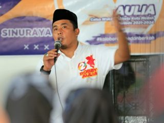 Calon Wakil Walikota Medan nomor urut 2, Aulia Rachman