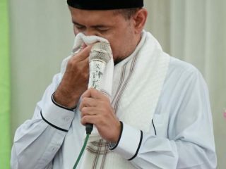 Calon Wakil Walikota Medan, Salman Alfarisi memberikan tausiah