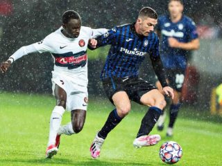 Atalanta menang 4-0 di Liga Champions tadi malam.(medcom)