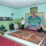Calon Wakil Walikota Medan, Salman Alfarisi saat menghadiri peringatan Maulid Nabi Muhammad SAW, di Perguruan Islam Cendekia.