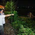 Calon Walikota Medan, Bobby Nasution saat mengunjungi Tempat Pembuangan Akhir (TPA) Terjun.