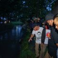 Calon Walikota Medan, Bobby Nasution saat blusukan di Jalan Perjuangan Gang Cipto dan sekitarnya.