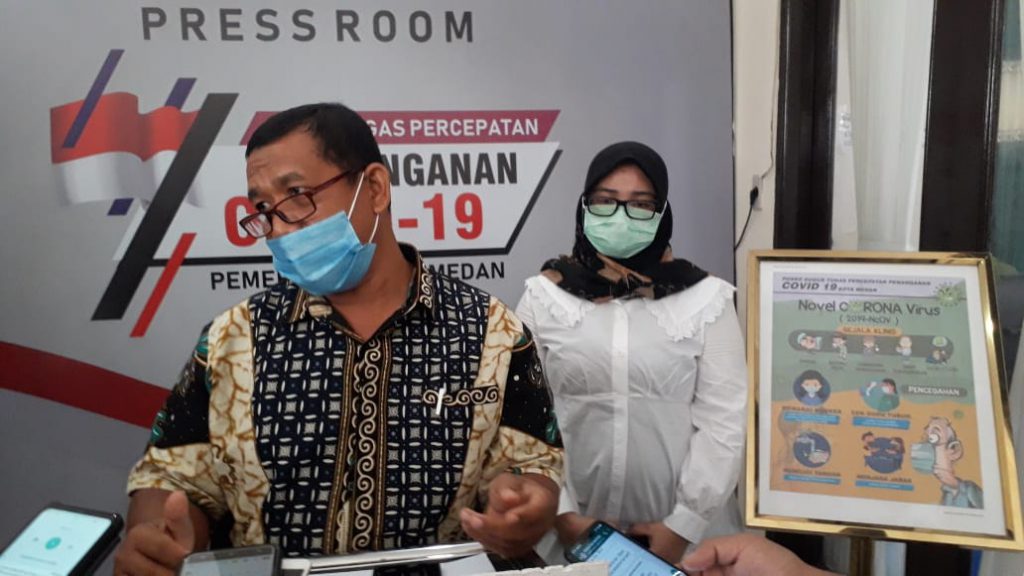 Plh Kepala Seksi Surveilans dan Imunisasi Dinas Kesehatan Kota Medan, Zulhelmi Hasibuan