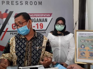 Plh Kepala Seksi Surveilans dan Imunisasi Dinas Kesehatan Kota Medan, Zulhelmi Hasibuan