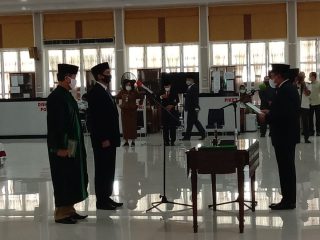 Lantik Dirut Baru PDAM Tirtanadi, Gubsu Minta Maaf