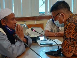 Audiensi warga di Kantor Bupati Langkat, Stabat, Kamis (12/11/2020).