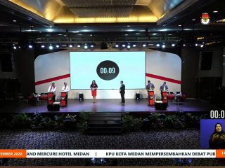 Debat kedua Pilkada Kota Medan
