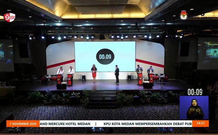 Debat kedua Pilkada Kota Medan
