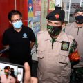 Kolonel Inf Azhar Muliyadi (tengah) saat memberikan pers terkait penanganan Covid-19 belum lama ini.