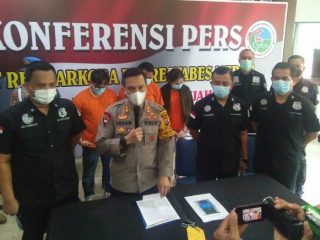 Konferensi Pers Polrestabes Medan