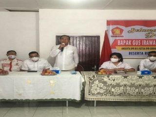 Di Karo, Gus Irawan Sampaikan Mesin Politik Gerindra