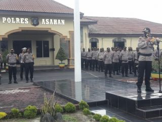 Amankan Pilkada, Polres Asahan Terjunkan 580 Personel