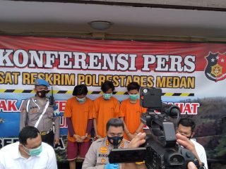 Keroyok Zulham Hingga Tewas, Ini Tampang Pelaku yang Diringkus Polrestabes