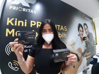 PT XL Axiata Tbk (XL Axiata) menghadirkan program bundling modem Mifi 4G PRIO GO+ dengan XL PRIORITAS, Rabu (30/12/2020). Program ini menawarkan kuota data hingga 120GB per bulan dan juga diskon pembelian smartphone hingga Rp 3,9 juta dengan berlangganan XL PRIORITAS.