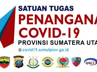 Satuan Tugas Percepatan Penanganan (GTPP) COVID-19 Sumatera Utara.