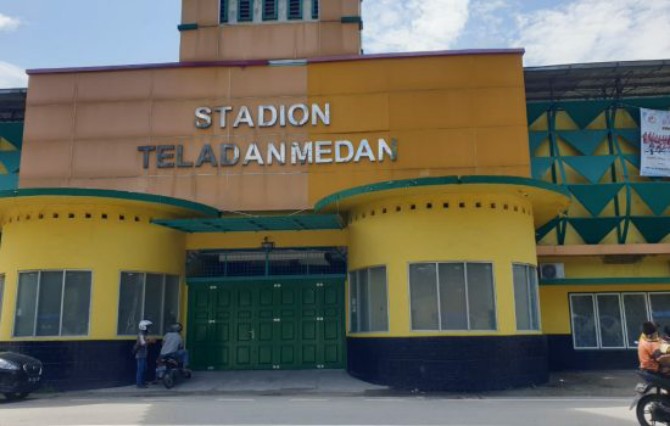 Stadion Teladan Medan.