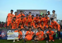 Dilatih Guru Besar USU, Saba Bangunan FC jadi Runner Up